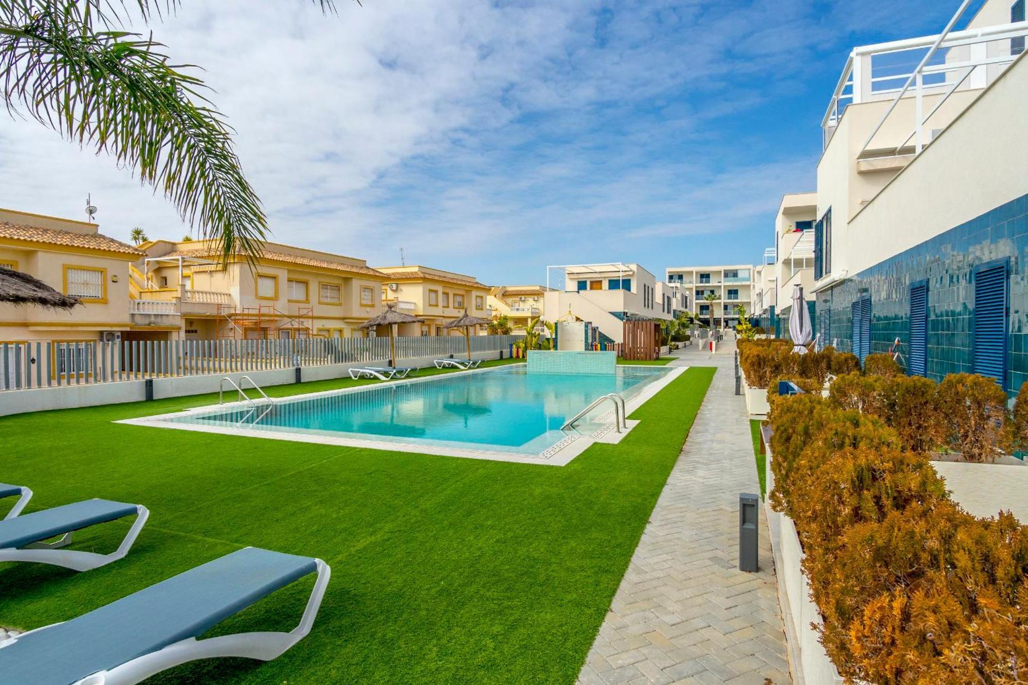 Turquesa Del Mar - Sun & Beach & Golf & Bike - Large Terrace Ground-Floor Spanish Apartment Dehesa de Campoamor  Exterior foto