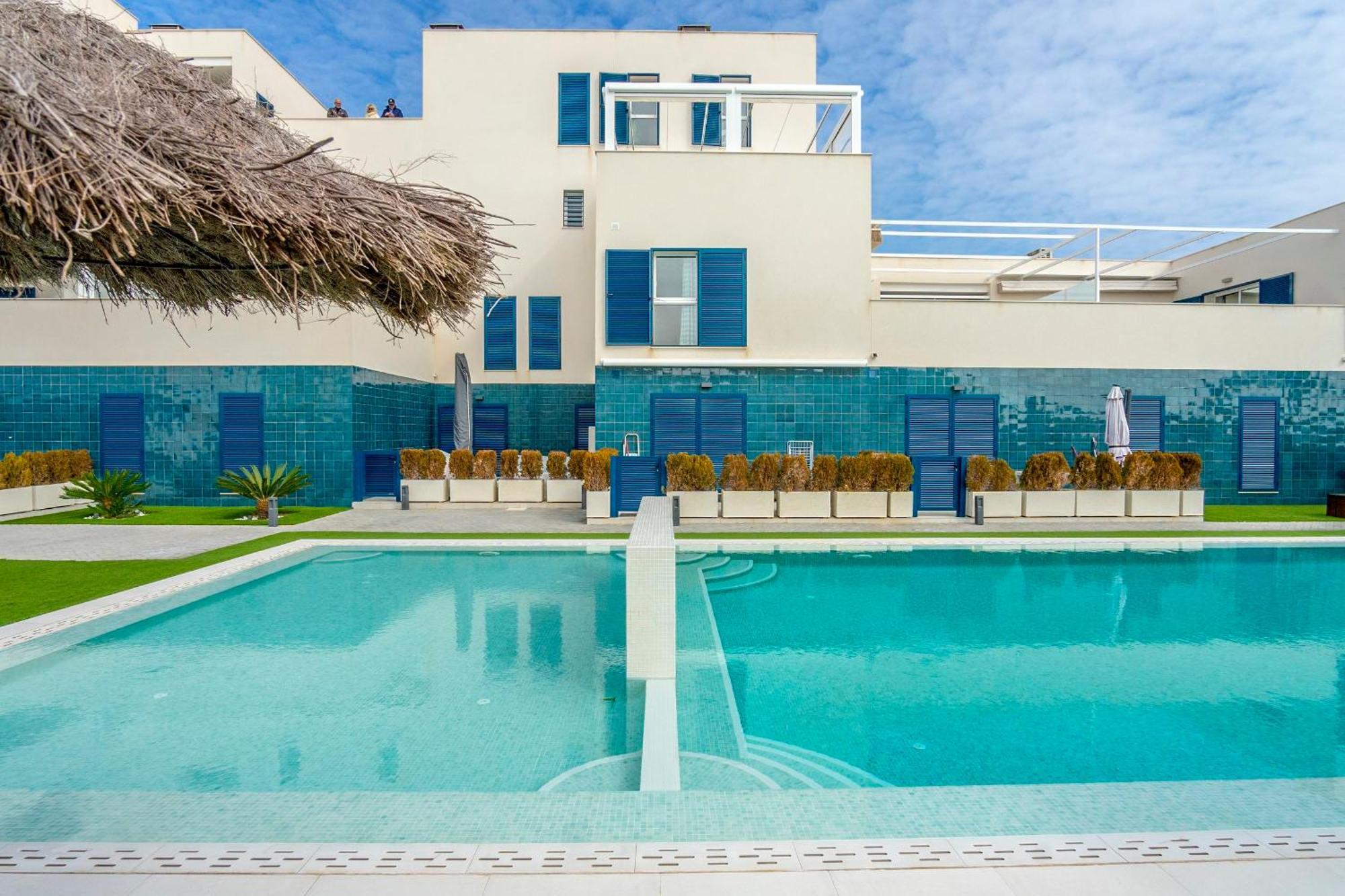 Turquesa Del Mar - Sun & Beach & Golf & Bike - Large Terrace Ground-Floor Spanish Apartment Dehesa de Campoamor  Exterior foto