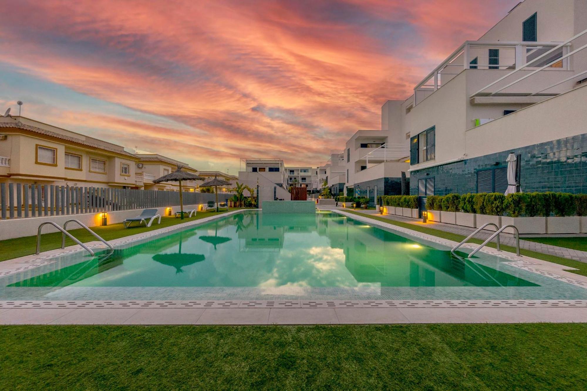 Turquesa Del Mar - Sun & Beach & Golf & Bike - Large Terrace Ground-Floor Spanish Apartment Dehesa de Campoamor  Exterior foto