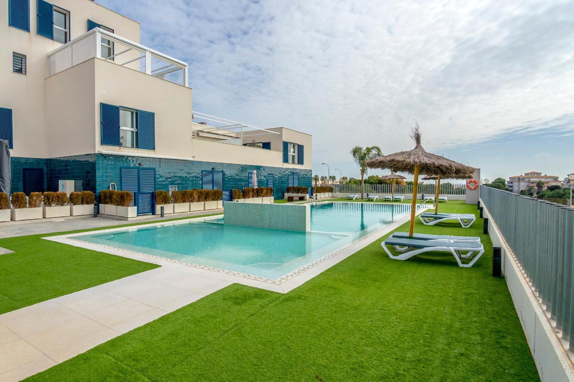 Turquesa Del Mar - Sun & Beach & Golf & Bike - Large Terrace Ground-Floor Spanish Apartment Dehesa de Campoamor  Exterior foto