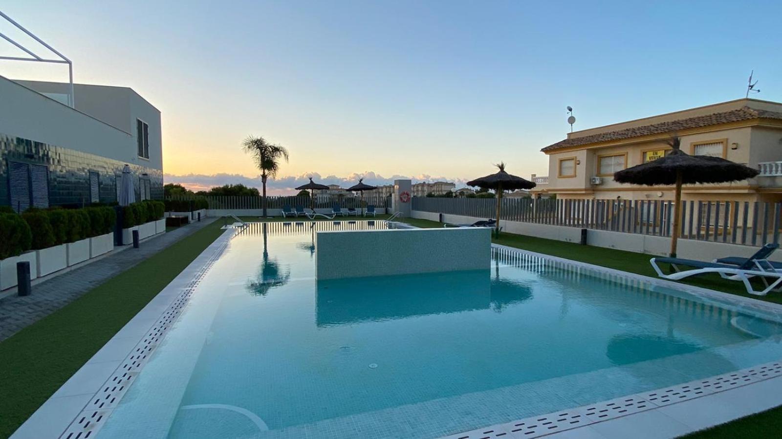 Turquesa Del Mar - Sun & Beach & Golf & Bike - Large Terrace Ground-Floor Spanish Apartment Dehesa de Campoamor  Exterior foto
