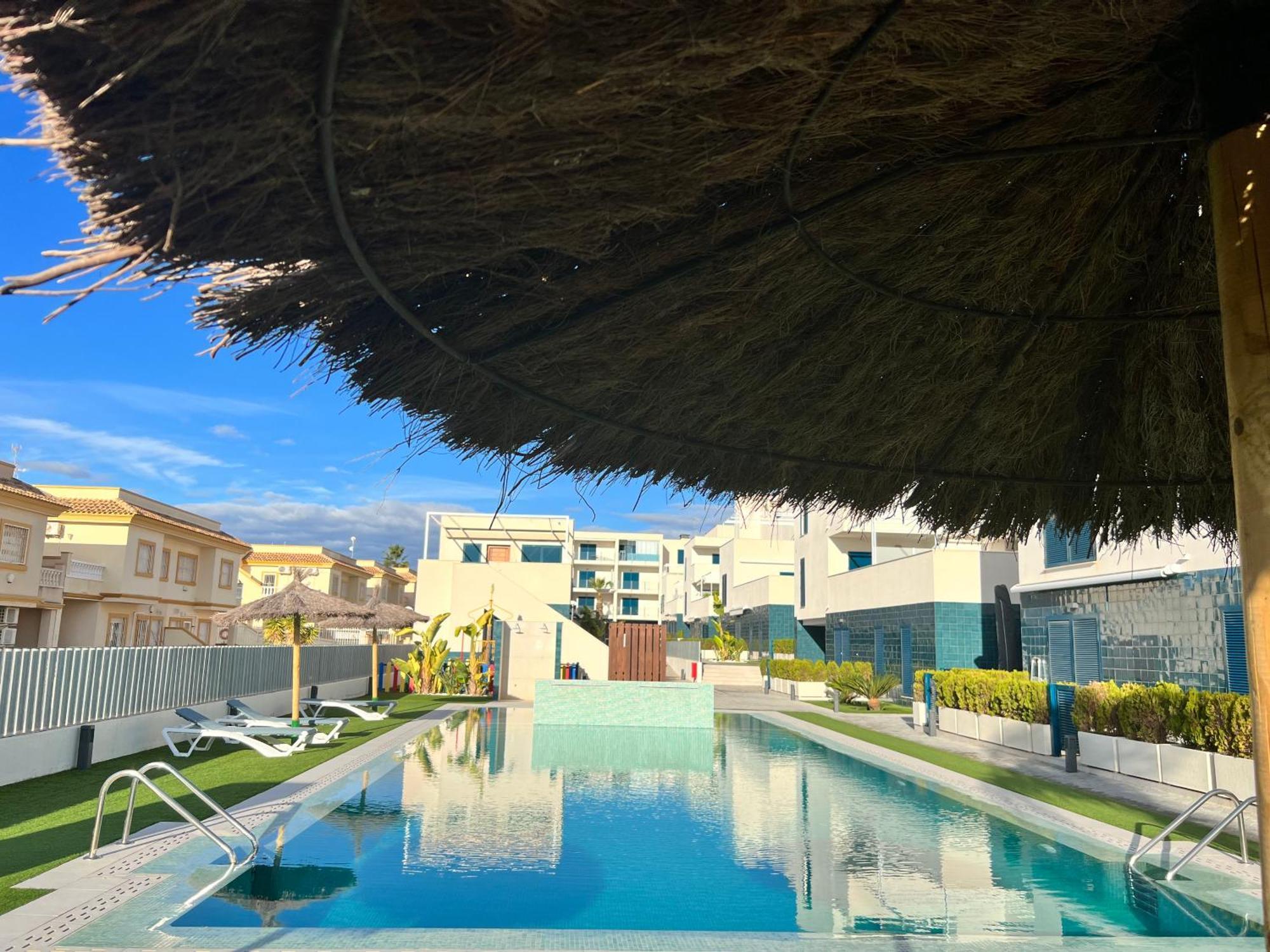 Turquesa Del Mar - Sun & Beach & Golf & Bike - Large Terrace Ground-Floor Spanish Apartment Dehesa de Campoamor  Exterior foto